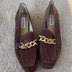 Suede loafers